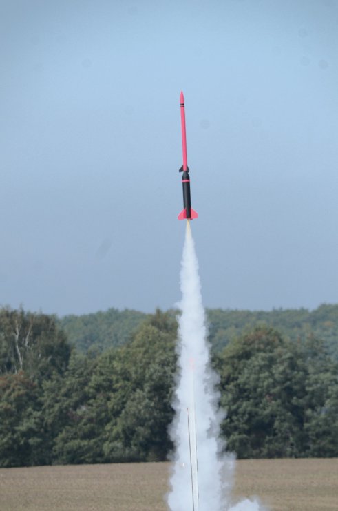 Dvoustupnovka P Capka - let